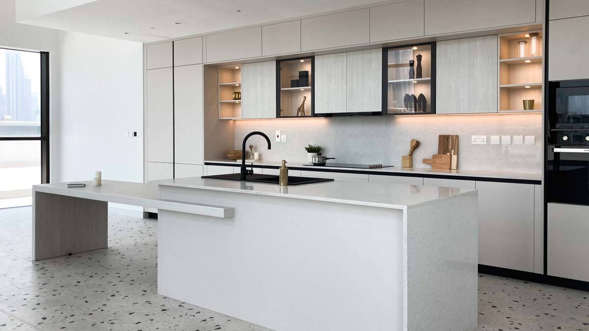 Minimalist Coastal Kitchen